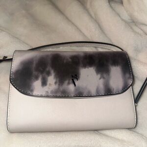 Simply Vera Vera Wang Gray and Black Crossbody Bag